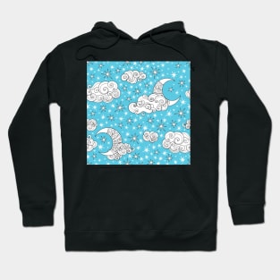 Fairytale Weather Forecast Print Hoodie